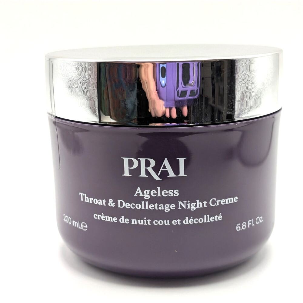 PRAI Throat & Decolletage Night Creme 6.8 Oz Retinol Anti Aging NEW